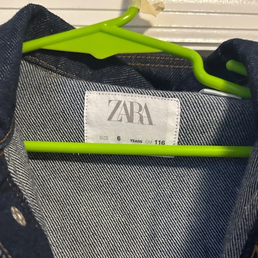 Zara Indigo Denim Jacket